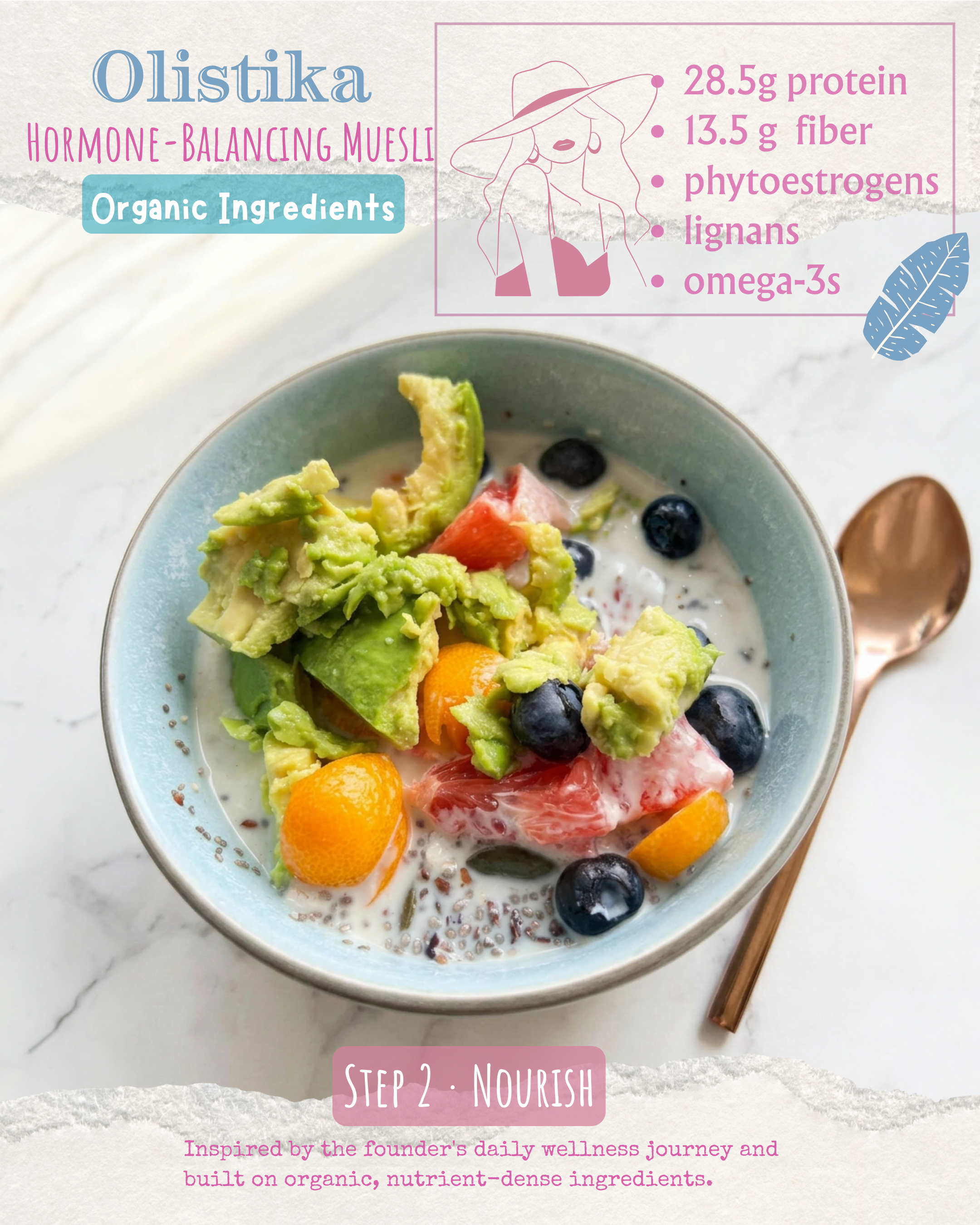 The OLISTIKA Hormone-Balancing Muesli
