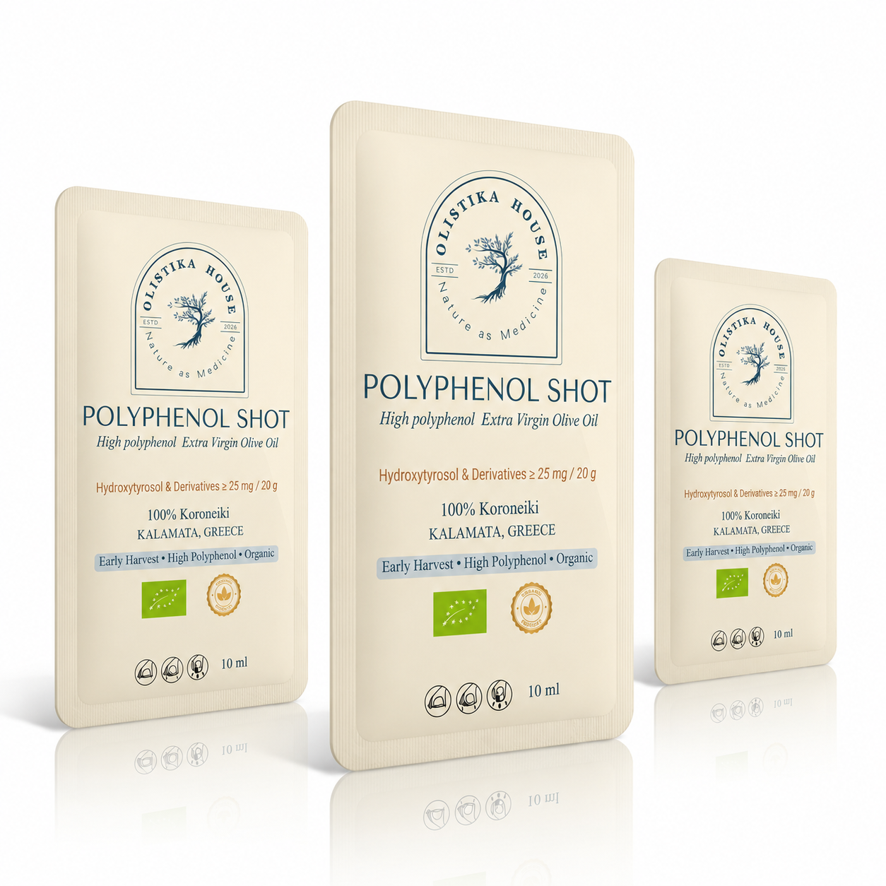Polyphenol Shot EVOO – Kalamata Edition | 2026 Harvest.